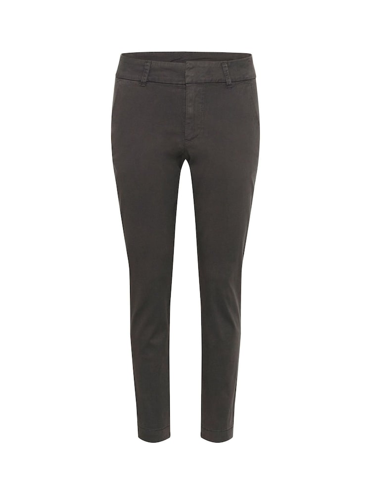 Kaffe Grey Kamette Cropped Leg Suit Trousers - Image 1 of 2