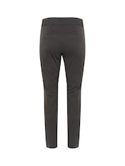 Kaffe Grey Kamette Cropped Leg Suit Trousers - Image 2 of 2