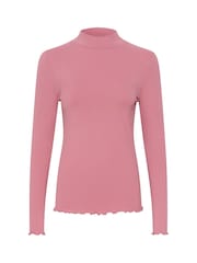 Kaffe KAdrew Turtleneck Long Sleeve T-Shirt - Image 5 of 6