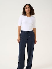 Kaffe KAjenny Wide Leg Trousers - Image 3 of 6