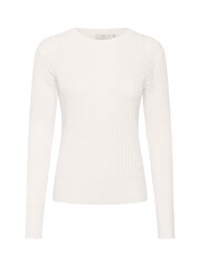 Kaffe Regular Fit Kasilla Cable Knit Jumper - Image 5 of 6