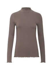 Kaffe KAdrew Turtleneck Long Sleeve T-Shirt - Image 5 of 6