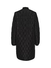 Kaffe Casual Fit Shalli Zipper Quilted Coat - Image 6 of 6