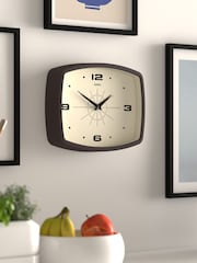 Jones Clocks Mocha Brown Movie Wall Clock 25cm - Image 1 of 4