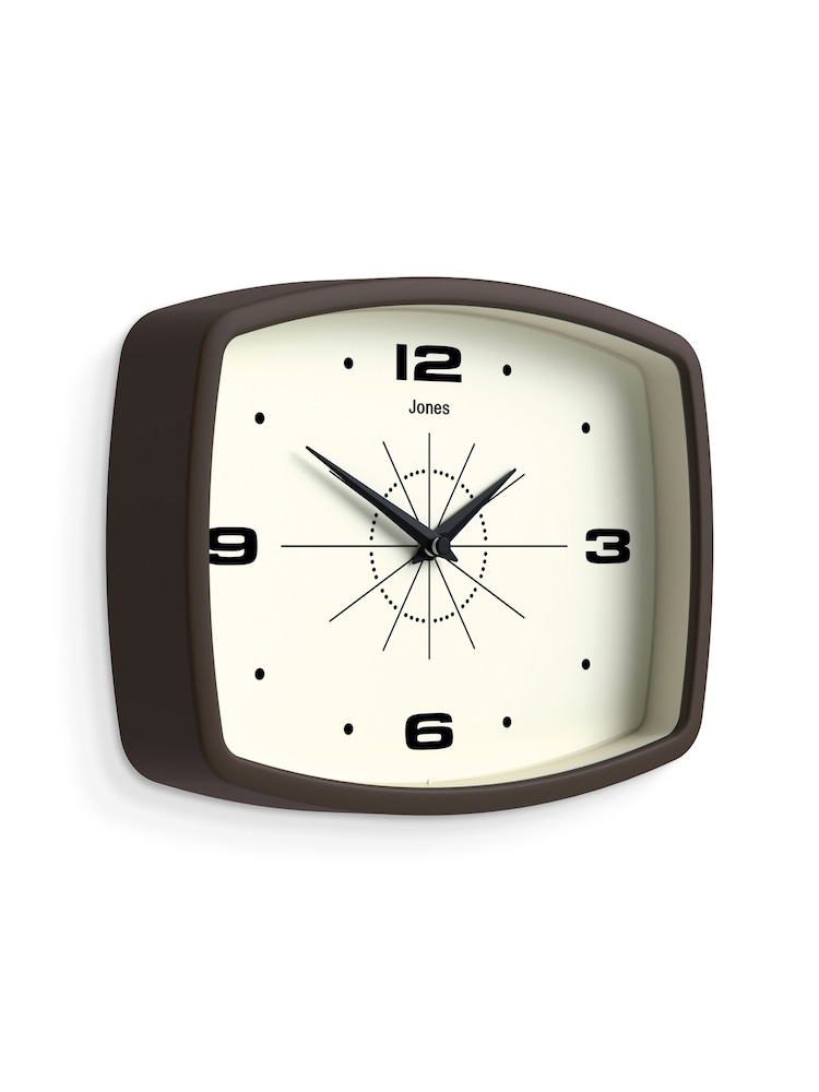 Jones Clocks Mocha Brown Movie Wall Clock 25cm - Image 4 of 4