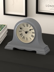 Jones Clocks Grey Speakeasy Mantel Clock 25cm - Image 2 of 4