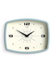 Jones Clocks Clear Blue Movie Wall Clock 25cm - Image 3 of 4