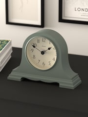Jones Clocks Asparagus Green Speakeasy Mantel Clock 25cm - Image 2 of 4