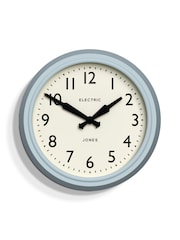 Jones Clocks Clear Blue Telecom Wall Clock 27cm - Image 3 of 4