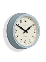 Jones Clocks Clear Blue Telecom Wall Clock 27cm - Image 4 of 4
