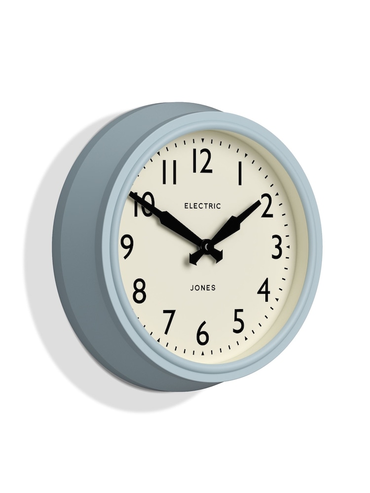 Jones Clocks Clear Blue Telecom Wall Clock 27cm - Image 4 of 4