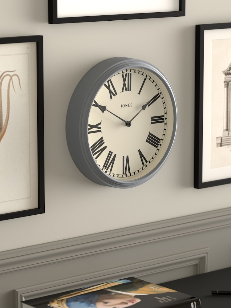 Jones Clocks French Navy Hackney Wall Clock 30cm - Image 2 of 4
