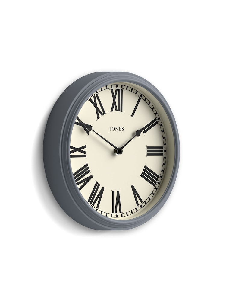 Jones Clocks French Navy Hackney Wall Clock 30cm - Image 4 of 4