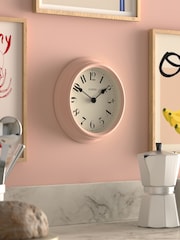 Jones Clocks Rose Pink Frieze Wall Clock 23cm - Image 2 of 4