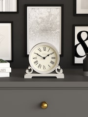Jones Clocks Cloud Grey Saloon Mantel Clock - Image 1 of 4