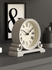 Jones Clocks Cloud Grey Saloon Mantel Clock - Image 2 of 4