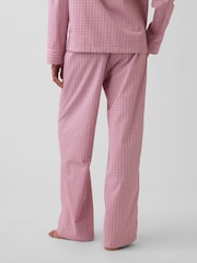 Gap Pink Check Poplin Pyjamas Bottoms - Image 2 of 5