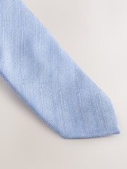 Blue Tie and Pocket Square Set - Image 3 of 5