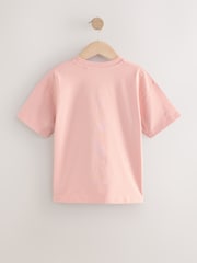 Peach Palm Relaxed Fit Short Sleeve Graphic Print T-Shirt (3-16yrs) - Image 2 of 4