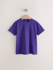 Purple Regular Fit Short Sleeve T-Shirt (3-16yrs) - Image 1 of 4