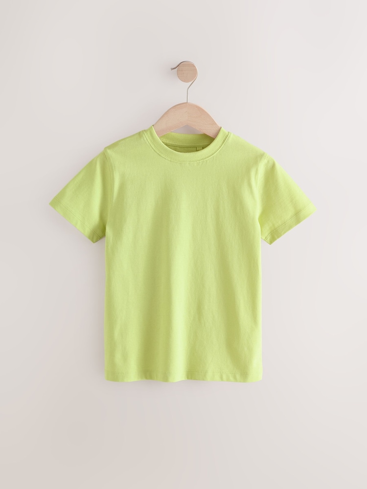Limettengrün - Kurzärmeliges T-Shirt (3-16Jahre) - Bild 1 von 4 Limettengrün - Kurzärmeliges T-Shirt (3-16Jahre) - Bild 1 von 4