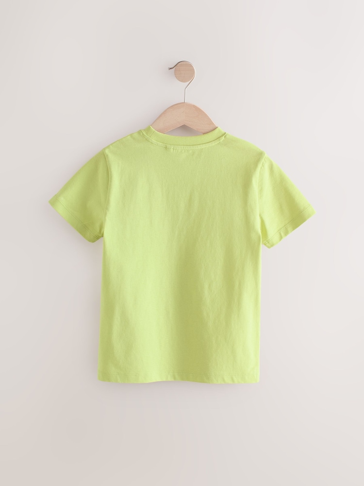 Limettengrün - Kurzärmeliges T-Shirt (3-16Jahre) - Bild 2 von 4 Limettengrün - Kurzärmeliges T-Shirt (3-16Jahre) - Bild 2 von 4