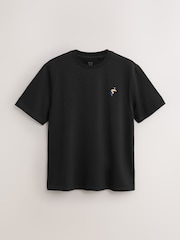 Black License Guinness Plain Embroidered T-Shirt - Image 1 of 3