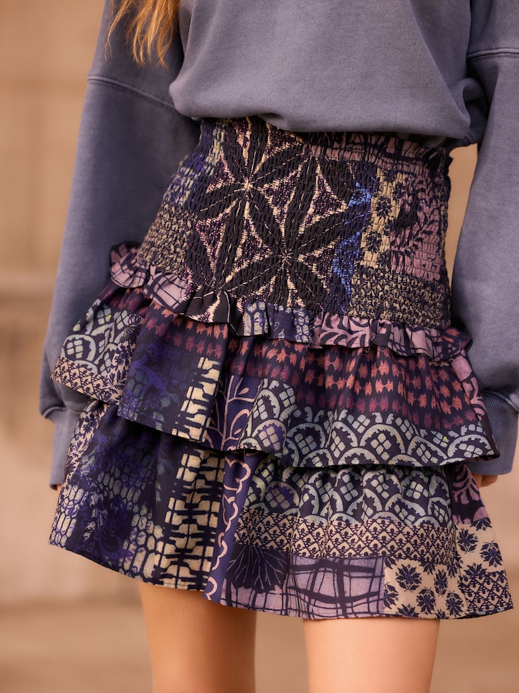 Purple Rara Mini Skirt - Image 4 of 7