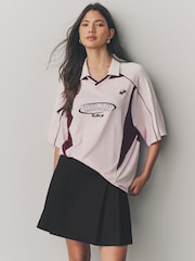 Black Pleated Kilt Mini 100% Cotton Skirt - Image 1 of 7