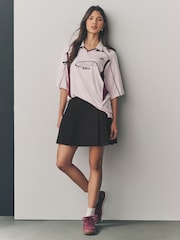 Black Pleated Kilt Mini 100% Cotton Skirt - Image 2 of 7