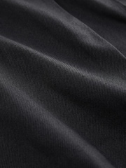 Black Pleated Kilt Mini 100% Cotton Skirt - Image 6 of 7