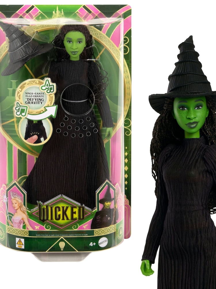 Mattel Games Wicked Singing Elphaba Fashion Doll - Image 2 of 6