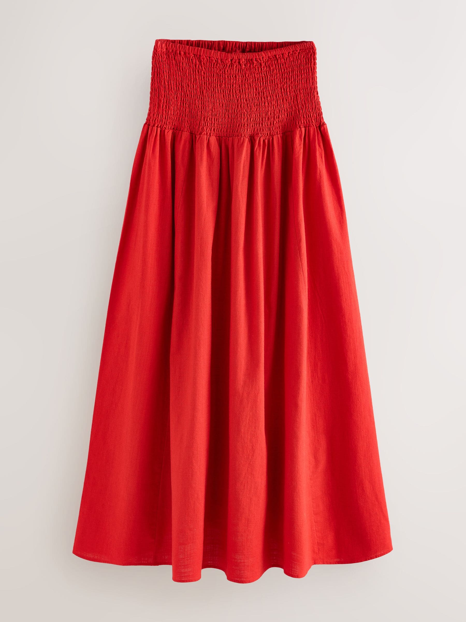 Buy Red Drop Waist Maxi Skirt from Next USA