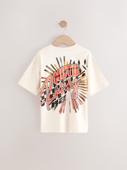 Stone Racing-opdruk op de achterkant - Relaxed Fit Short Sleeve Graphic Print T-Shirt (3-16yrs) - Image 2 of 4
