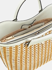 Guess Rattan Atalia Tote Bag - Image 3 of 4