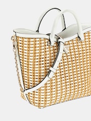 Guess Rattan Atalia Tote Bag - Image 4 of 4