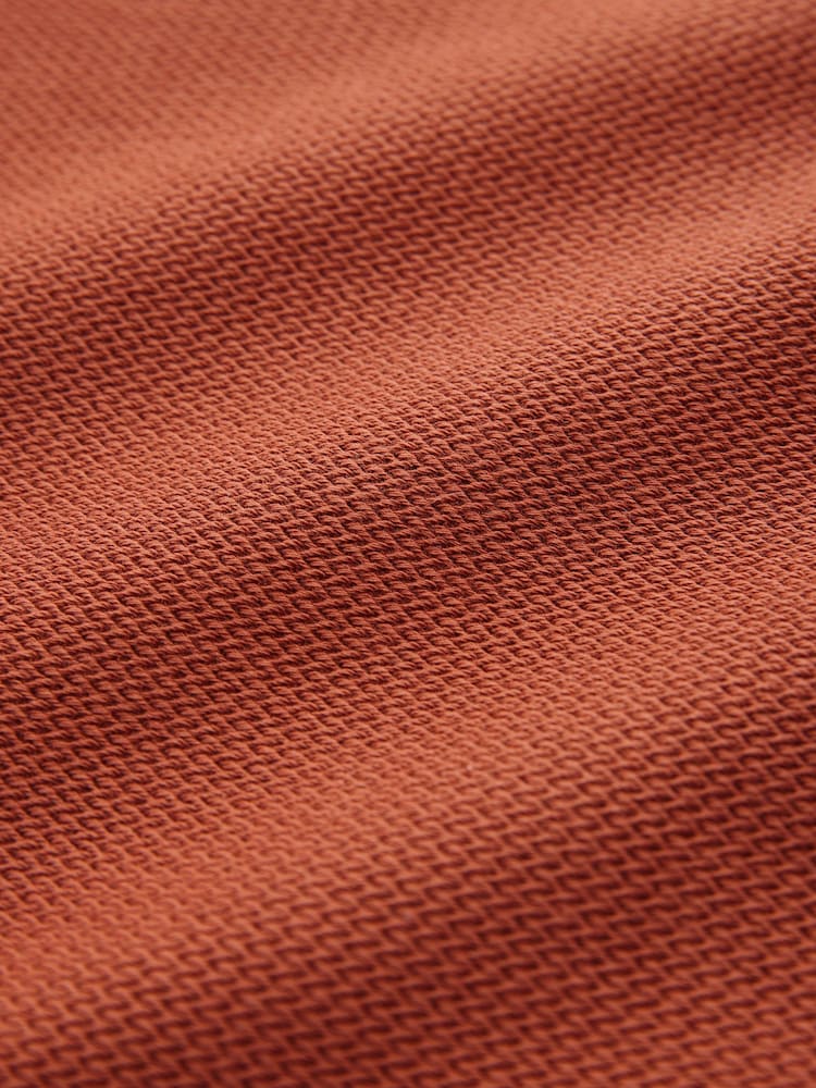 Rostbraun - Strukturiertes T-Shirt (3–16 Jahre) - Image 4 of 4