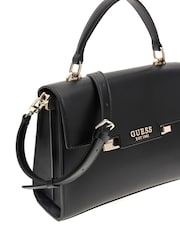 Guess 100% Cotton Aldith Top Handle Flap Bag - Image 3 of 4