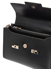 Guess 100% Cotton Aldith Top Handle Flap Bag - Image 4 of 4