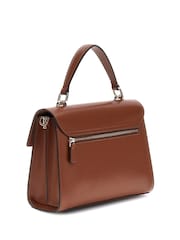 Guess 100% Cotton Aldith Top Handle Flap Bag - Image 2 of 4