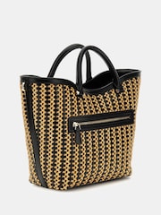Guess Rattan Atalia Tote Bag - Image 2 of 4