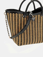 Guess Rattan Atalia Tote Bag - Image 4 of 4
