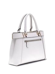 Guess Anadela Compartment White Satchel Bag - Image 2 of 4