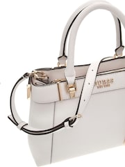 Guess Anadela Compartment White Satchel Bag - Image 4 of 4