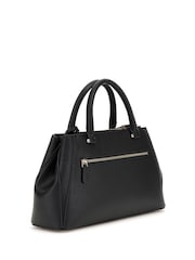 Guess Nastra Society Black Satchel Bag - Image 2 of 4