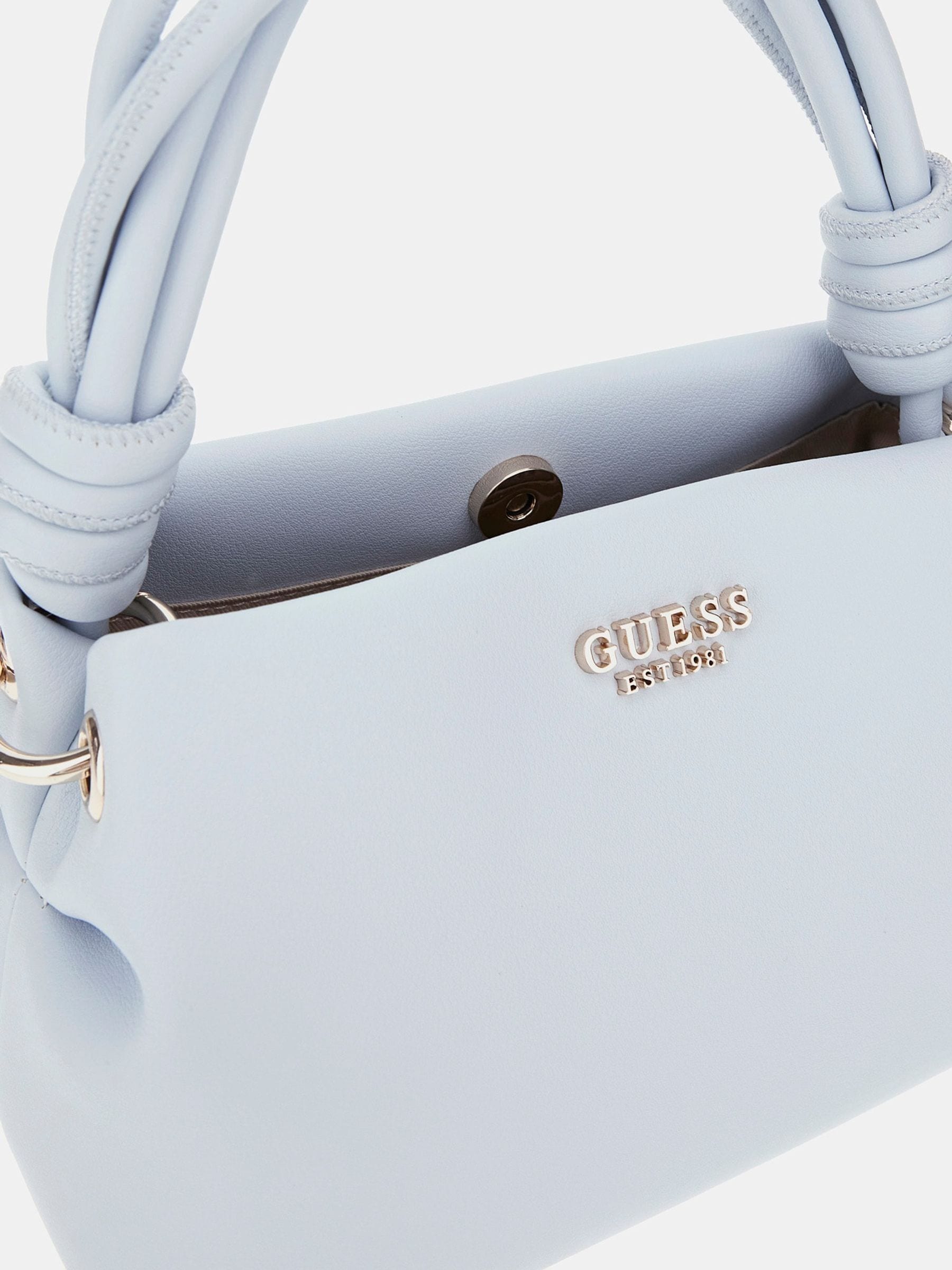 Buy Guess Light Blue Sansa Top Handle Cross-Body Bag from Next USA