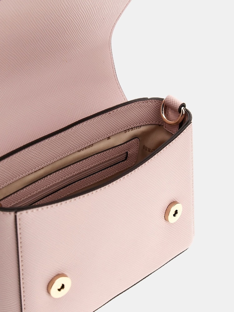Guess Fedana Top Handle Flap Bag - Image 4 of 4