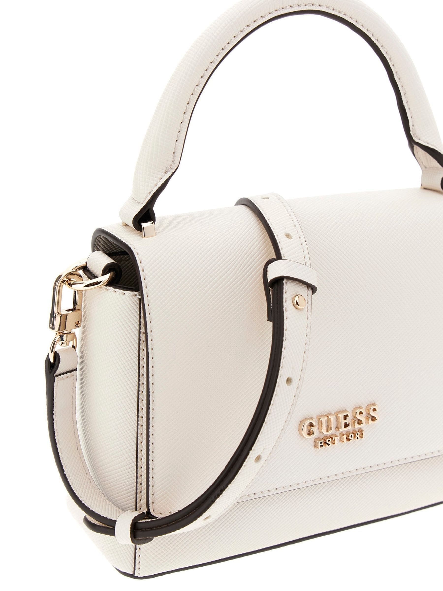 Buy Guess Cream Fedana Top Handle Flap Bag from Next USA