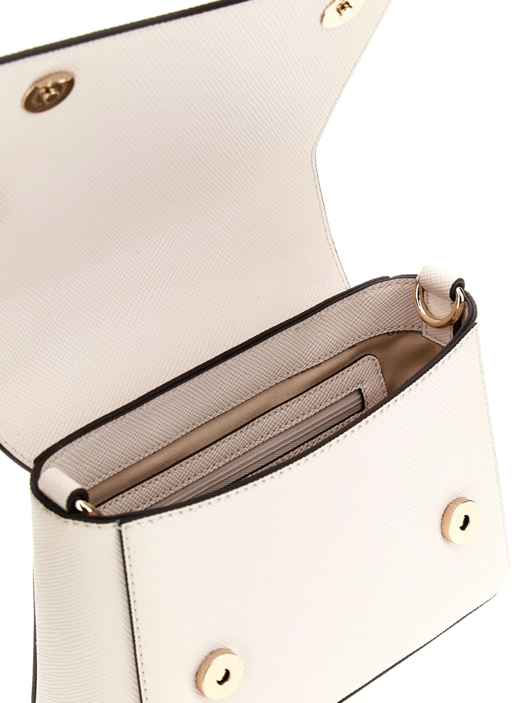 Buy Guess Cream Fedana Top Handle Flap Bag from Next USA