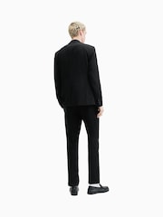 AllSaints Black Heron 100% Cotton Trousers - Image 7 of 8